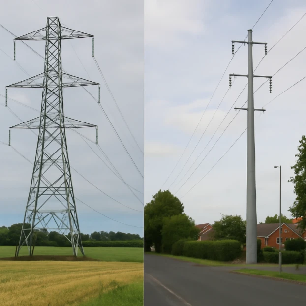 transmission tower transmission tower